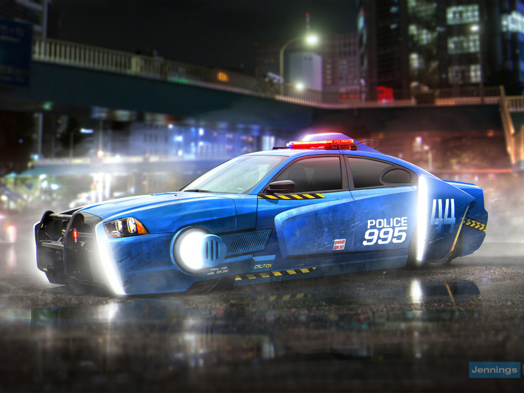 Desktop Wallpaper Blade Runner 2049, Spinner, Dodge Charger, Police Car, Hd Image, Picture 