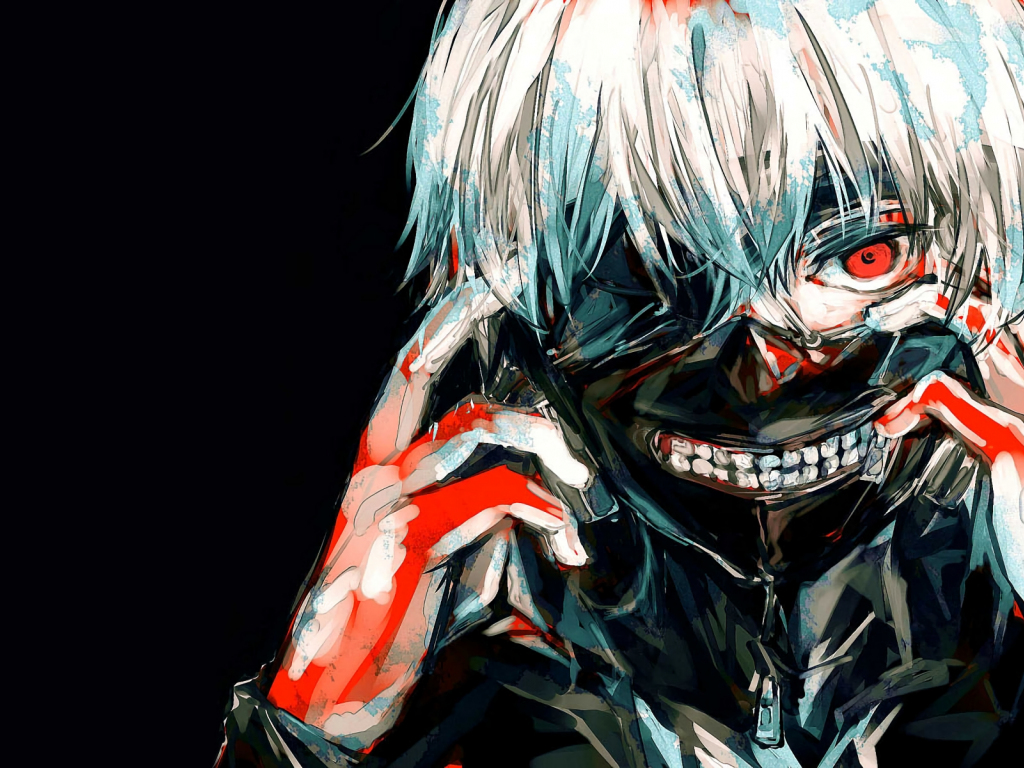 Desktop Wallpaper Ken Kaneki, Dark, Anime Boy, Hd Image ...