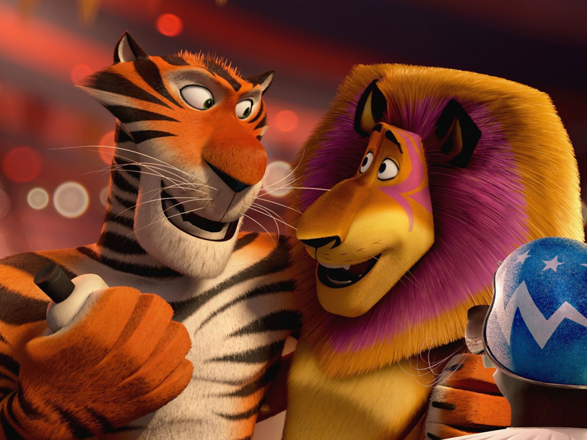 Download 1152x864 Wallpaper Madagascar 3: Europe's Most Wanted Animated  Movie, 2012 Movie, Standard 4:3, Fullscreen, 1152x864 Hd Image, Background,  11363