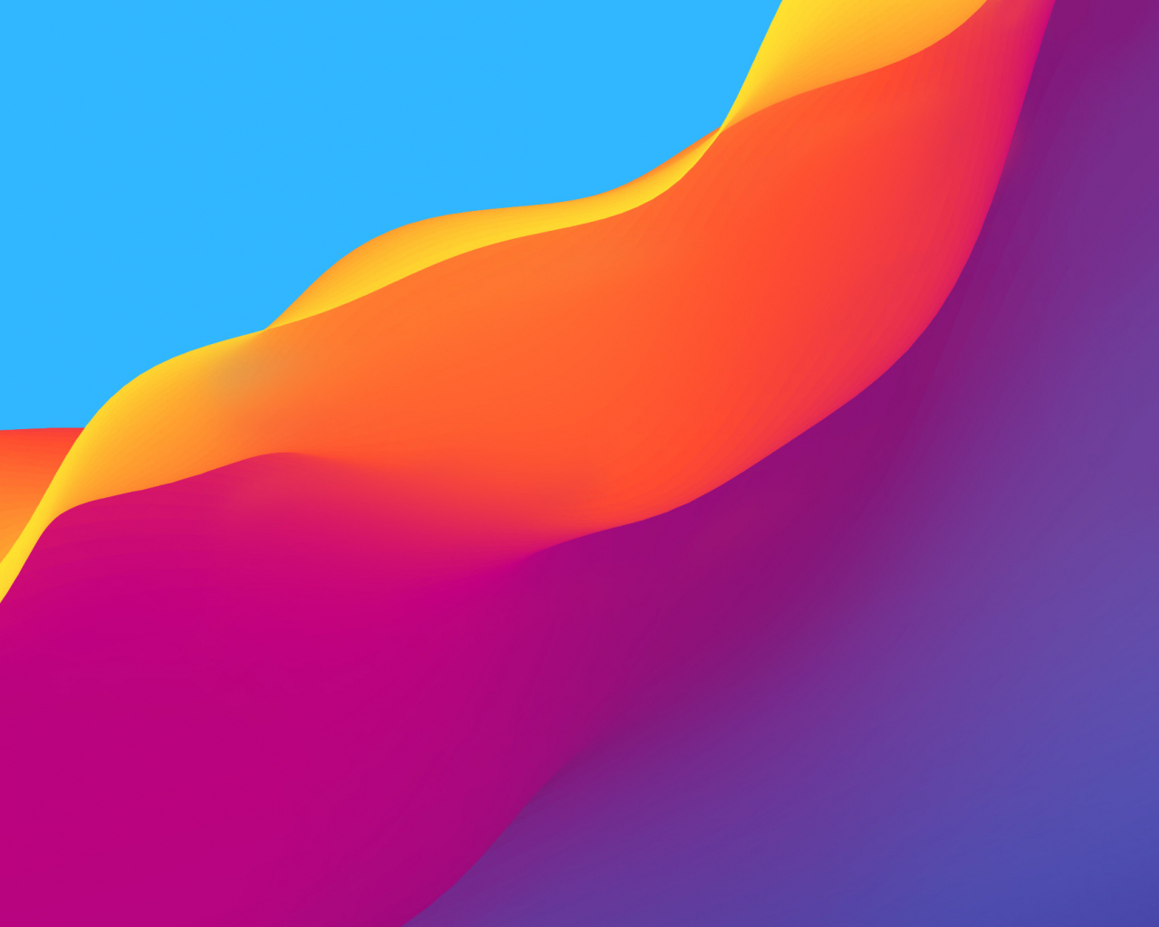 Download 1280x1024 Wallpaper Flow, Colorful Waves, Abstract, Standard 5:4,  Fullscreen, 1280x1024 Hd Image, Background, 28524