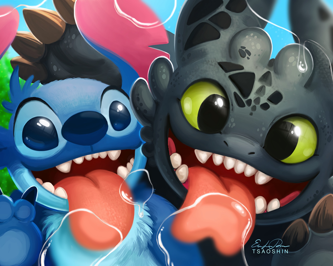 Desktop Wallpaper Stitch, Lilo And Stitch, Toothless, How To Train Your