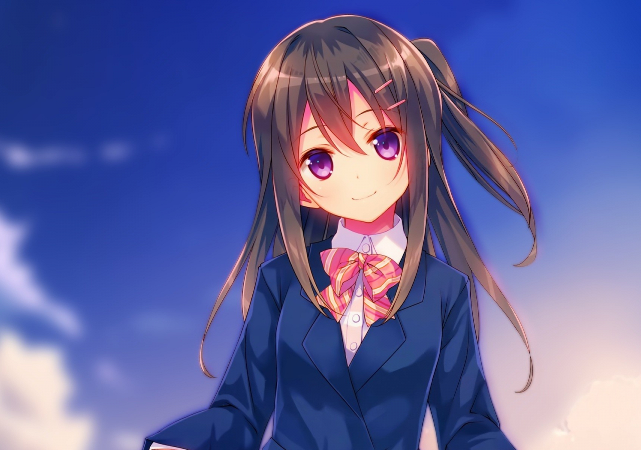 Cute Anime Girl Long Hair