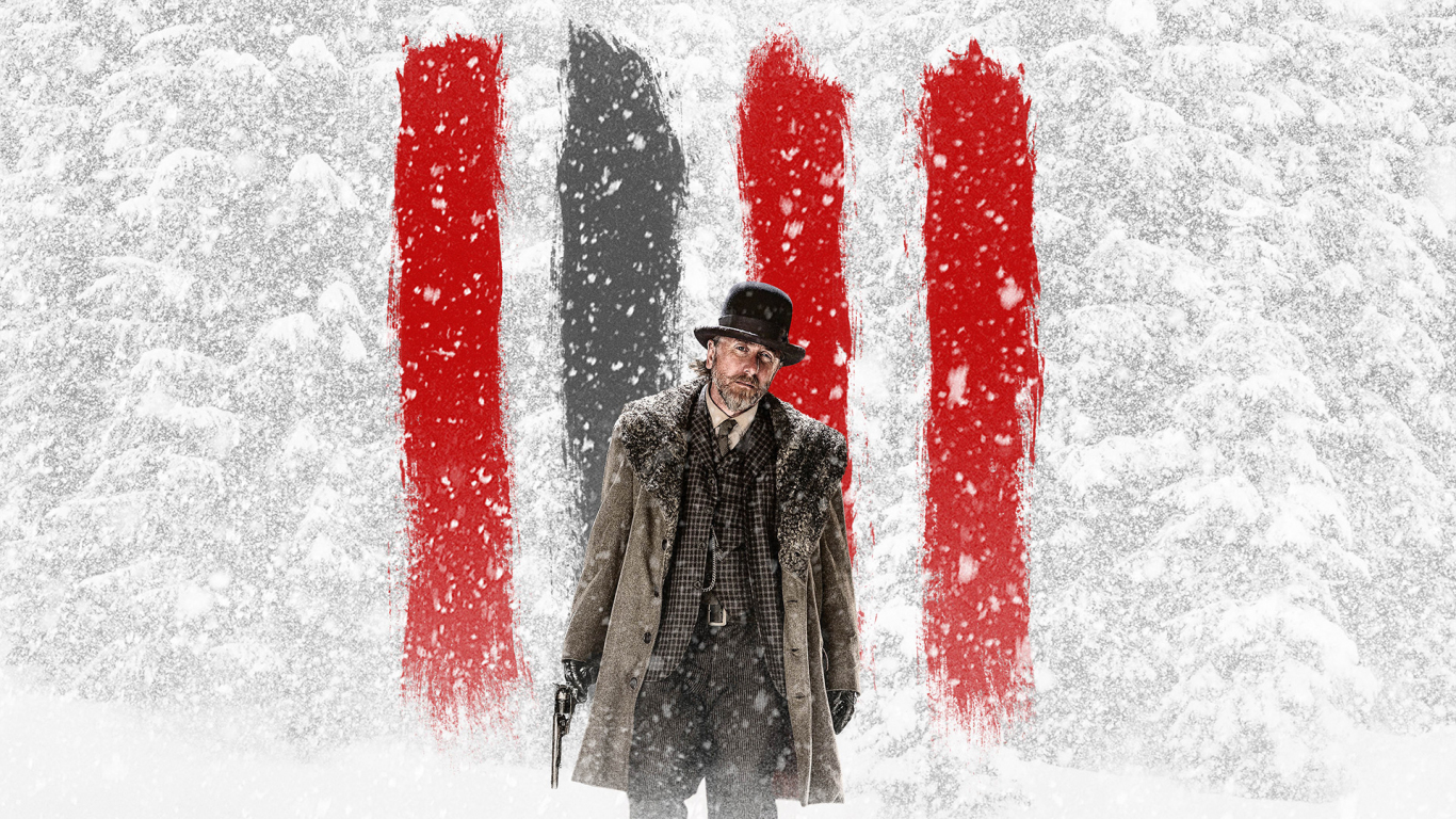 Download 1366x768 Wallpaper The Hateful Eight, Tim Roth, 2015 Movie ...