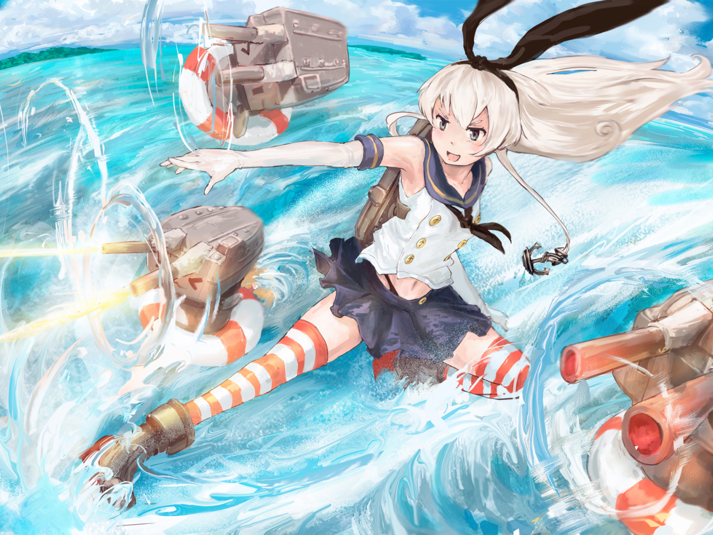 Kancolle sinking - 🧡 December 2014 - Foreground Noises.