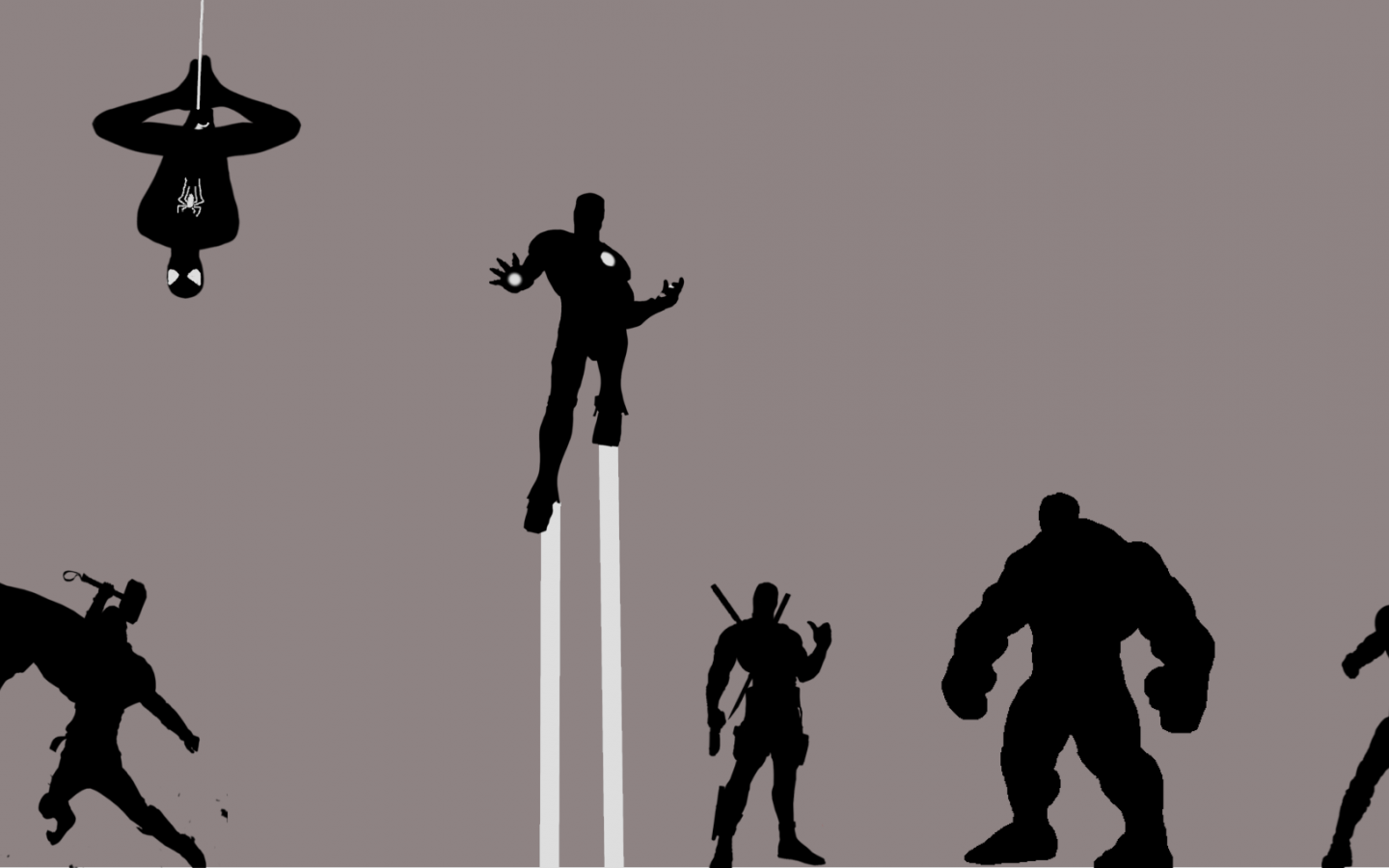Desktop Wallpaper Marvel Comics, Avengers, Dark, Hd Image, Picture