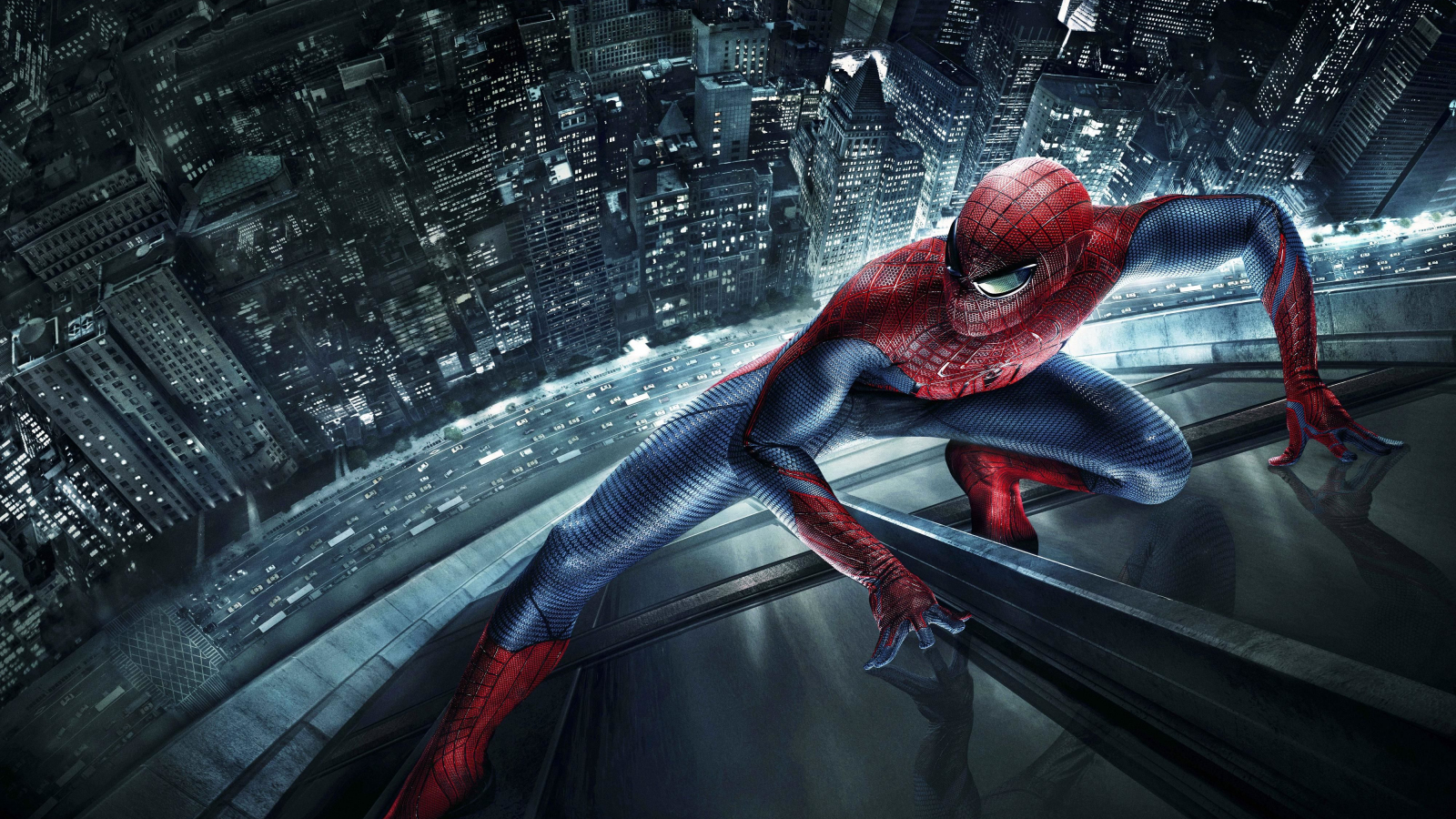 Desktop Wallpaper Spider Man, Night, Superhero, Art, 4k, Hd Image ...