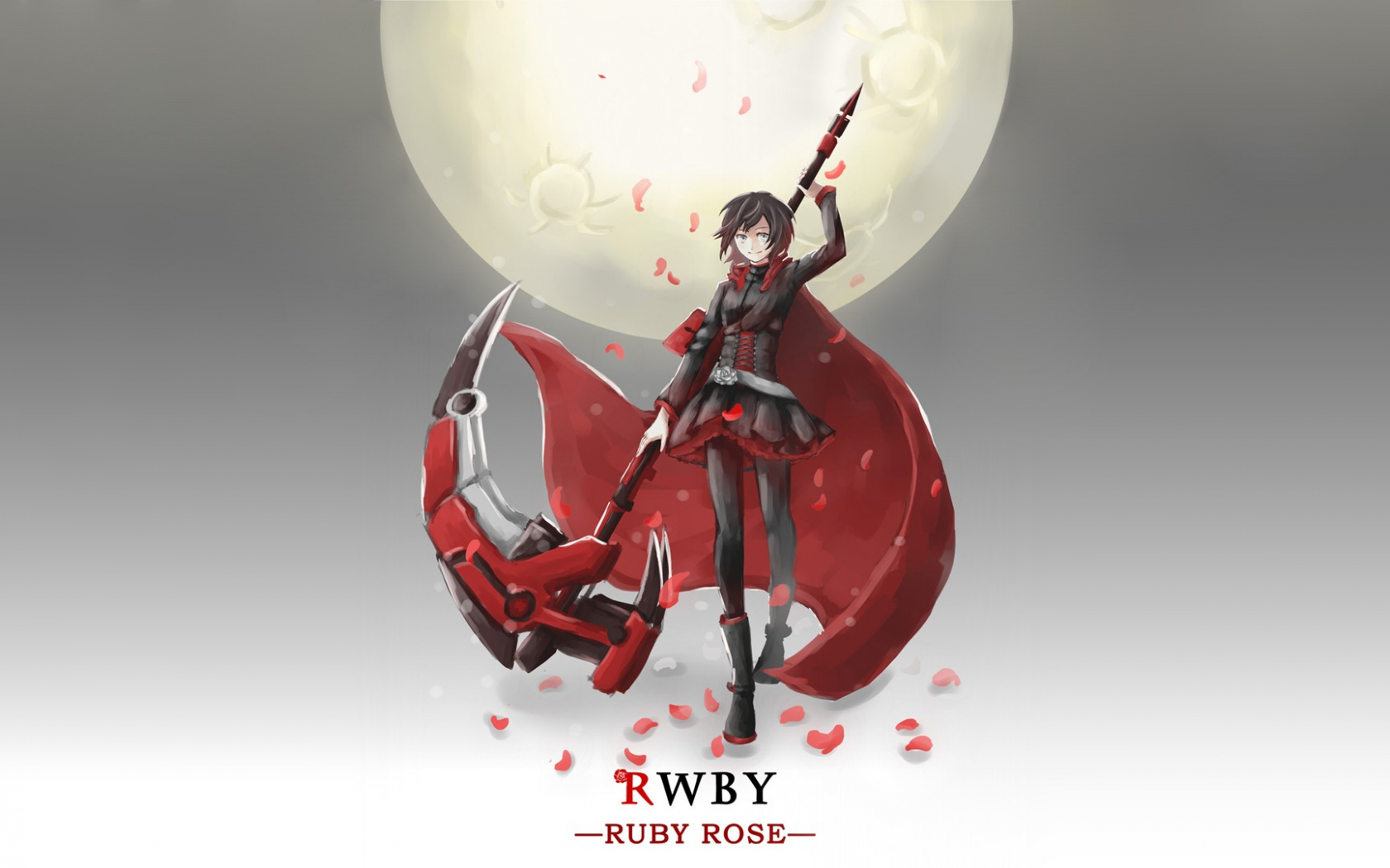 Desktop Wallpaper Beautiful Ruby Rose Anime Girl Rwby Hd Image Picture Background 11c56d