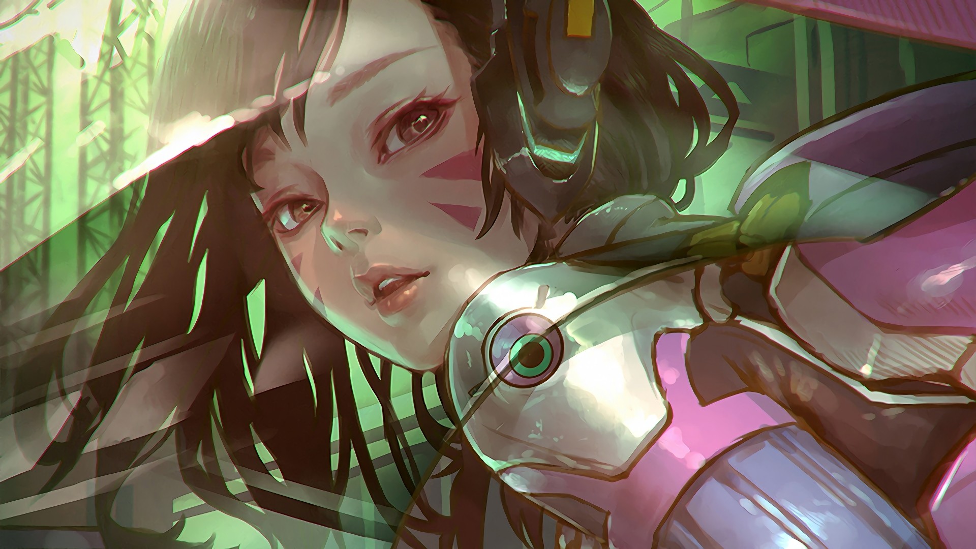 Desktop Wallpaper Beautiful, Overwatch, D.Va, Hd Image, Picture