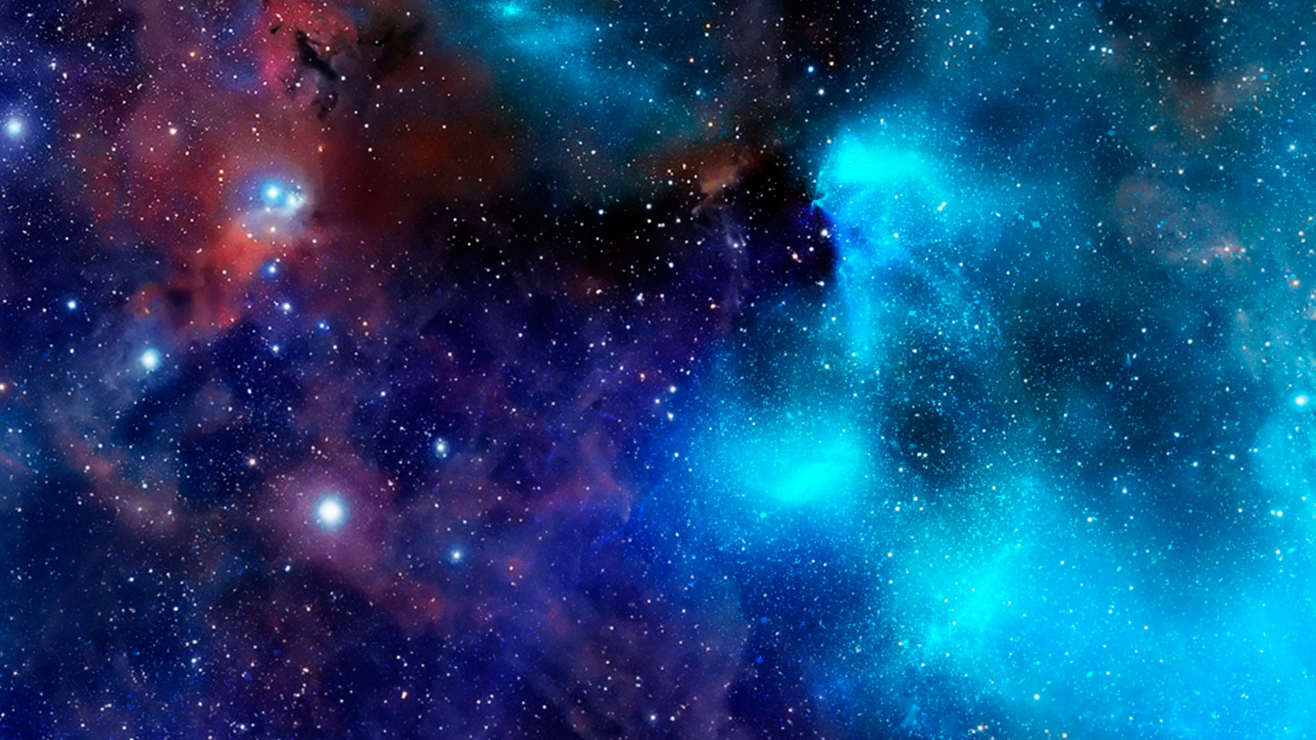 Colorful Galaxy Background 1920x1080