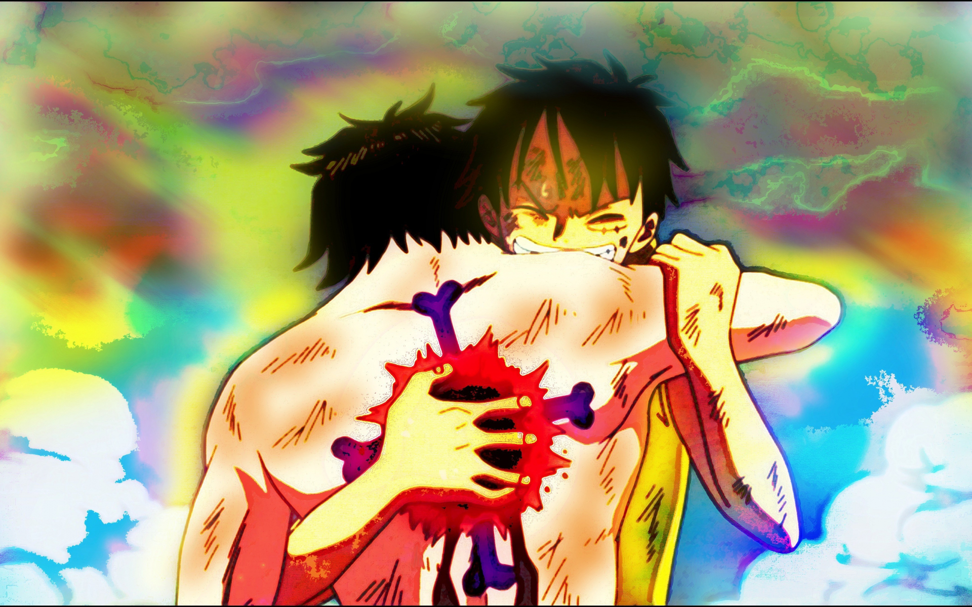 Monkey D Luffy Portgas D Ace Sabo Donquixote Doflamingo One Piece ace  chibi computer Wallpaper fictional Character png  PNGWing