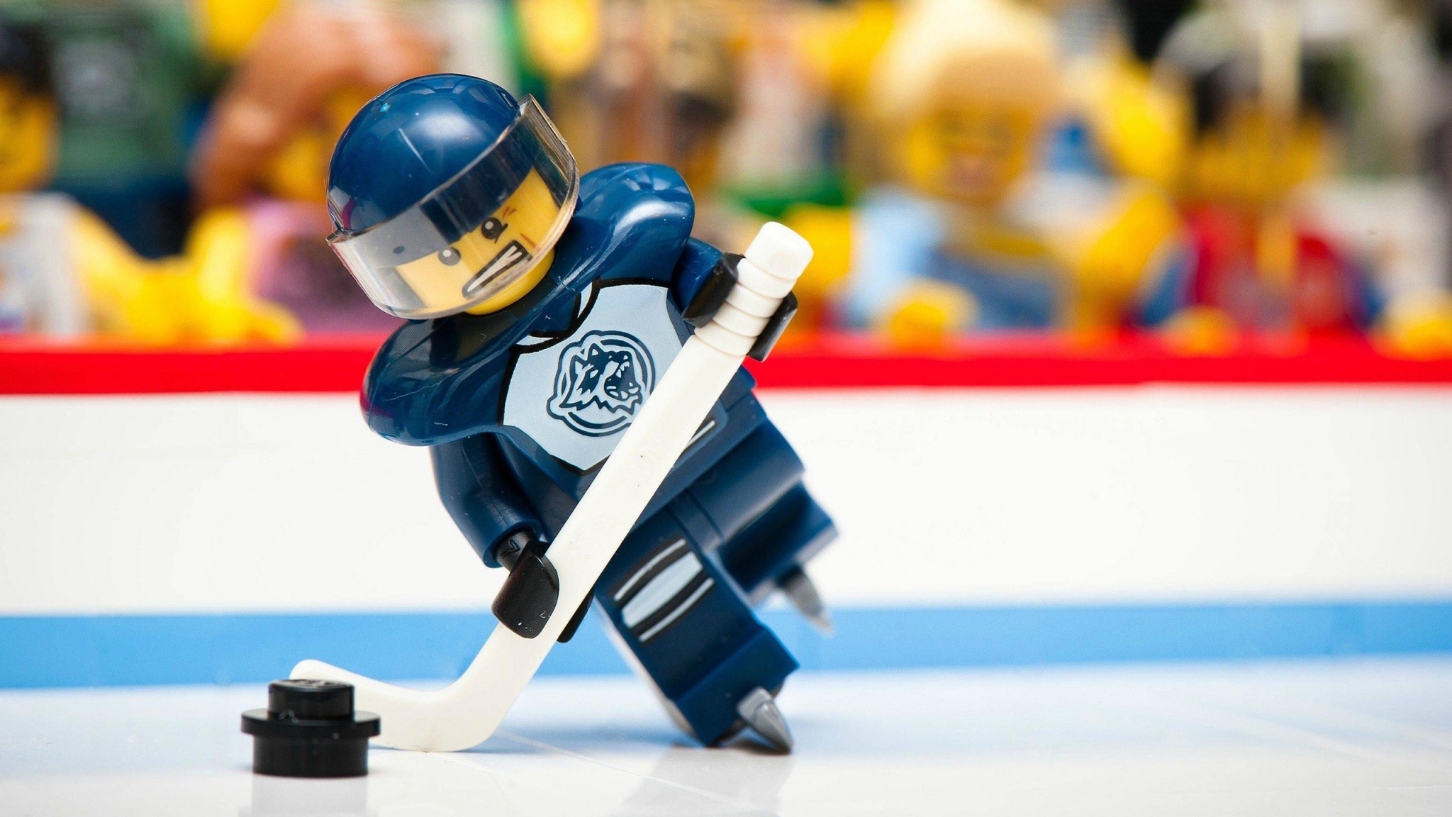 Desktop Wallpaper Lego Toys Of Hockey Player Hd Image Picture Background Gtnpgg