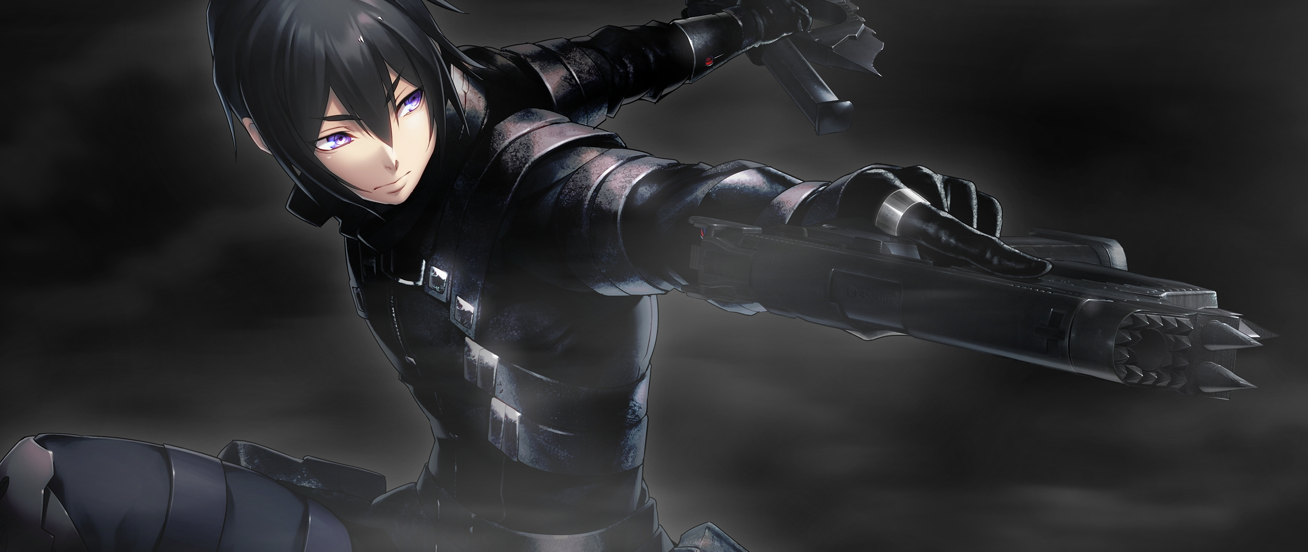 Desktop Wallpaper Anime Boy, Game, Dark, Tokyo Necro, Hd Image, Picture