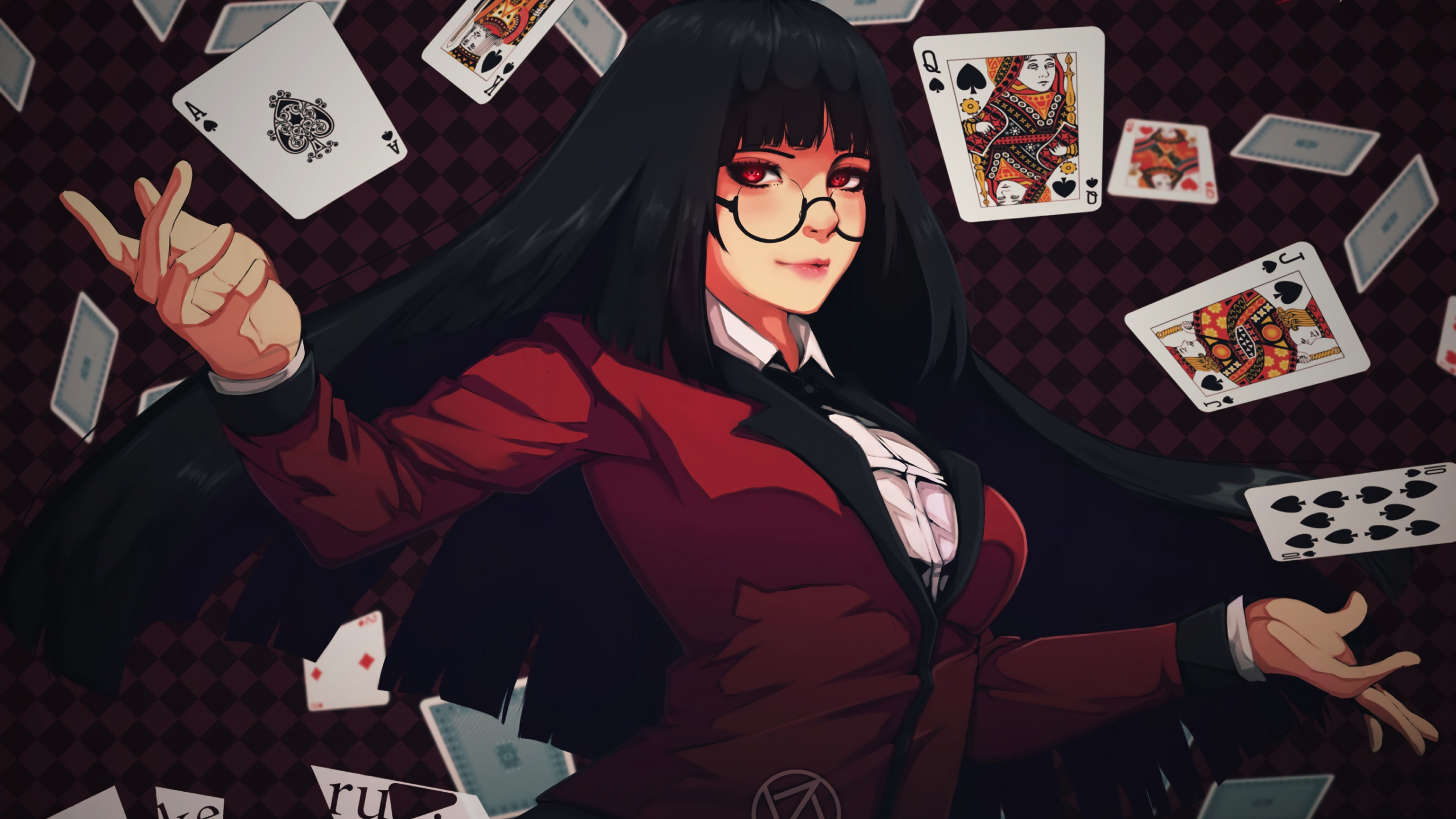 Yumeko Wallpaper Pc Use Them As Wallpapers For Your Mobile Or Desktop