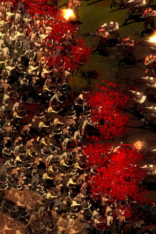 320x480 wallpaper Battle, video game, They are billions