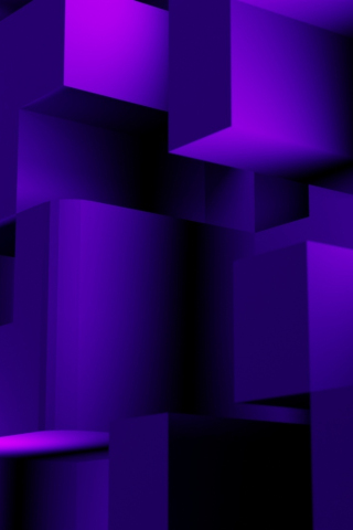 320x480 wallpaper Purple texture wall, geometrical shapes