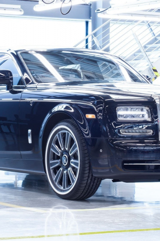 320x480 wallpaper Rolls-Royce phantom, luxury car