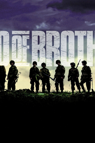 320x480 wallpaper Band of Brothers, tv series, soldiers, 5k