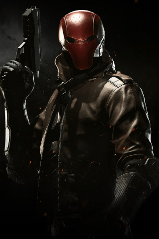 320x480 wallpaper Red hood, video game, injustice 2