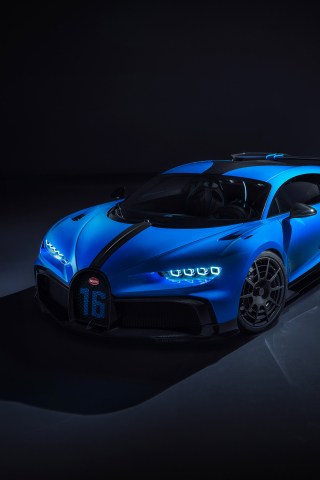 320x480 wallpaper Bugatti Chiron Pur Sport, 2020