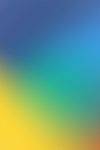 320x480 wallpaper Gradient, blue yellow, abstract, 4k