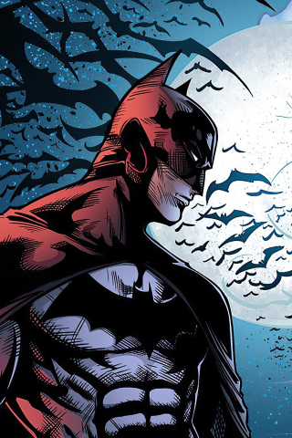 320x480 wallpaper Comics, hero of dc, Batman
