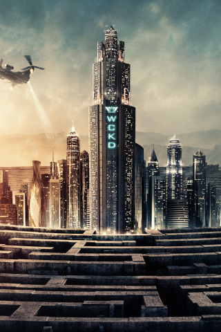 320x480 wallpaper Maze Runner: The Death Cure, 2018 movie, poster, 4k