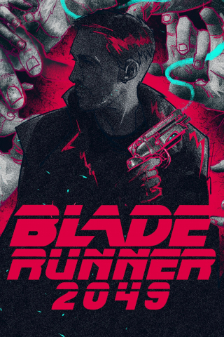 320x480 wallpaper Blade Runner 2049, officer k, movie, art