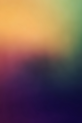 320x480 wallpaper Rainbow colors, blur, gradient
