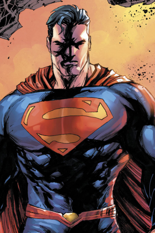 320x480 wallpaper Comics, superhero, superman
