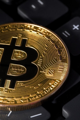 320x480 wallpaper Bitcoin, money, currency, coins