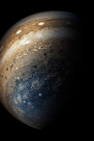 320x480 wallpaper Planet, jupiter, space, 8k
