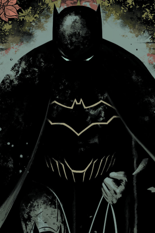 320x480 wallpaper Dark, superhero, batman, comics