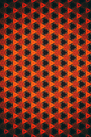 320x480 wallpaper Patterns, flowers, shapes, abstract, 5k