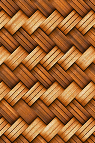 320x480 wallpaper Basket, fiber, texture, pattern, 4k