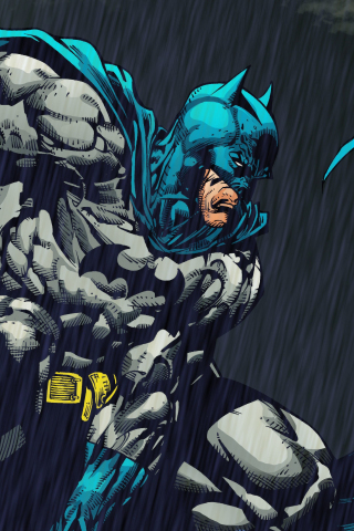 320x480 wallpaper Batman, superhero, 4k