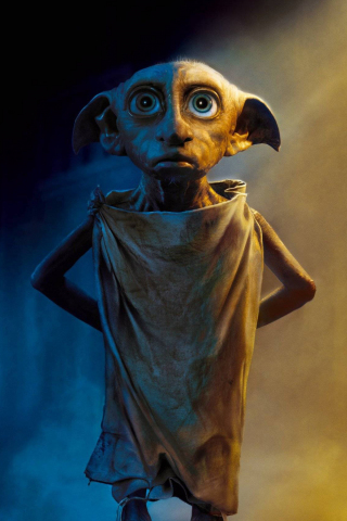 320x480 wallpaper Dobby, the house elf, movie, harry potter, creature