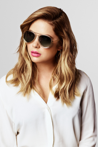 320x480 wallpaper Ashley Benson, sunglasses, celebrity, 2017, 4k