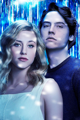 320x480 wallpaper Riverdale, Lili Reinhart, actress, celebrity, actor, Cole Sprouse, tv series