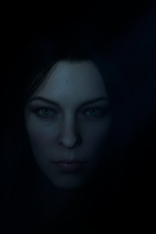 320x480 wallpaper Middle-earth: Shadow of War, girl warrior, face