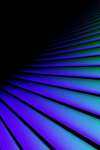 320x480 wallpaper Blue-green stripe, gradient