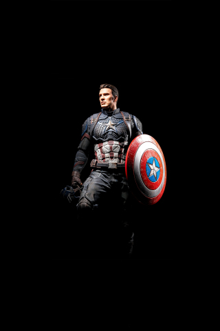 320x480 wallpaper Captain America, First Avenger, toy art