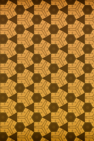 320x480 wallpaper Triangles, hexagons, abstract, pattern