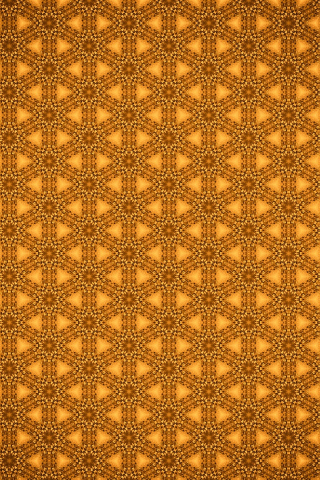 320x480 wallpaper Circles, yellow pattern, abstract