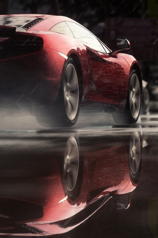320x480 wallpaper Driveclub video game, McLaren Car