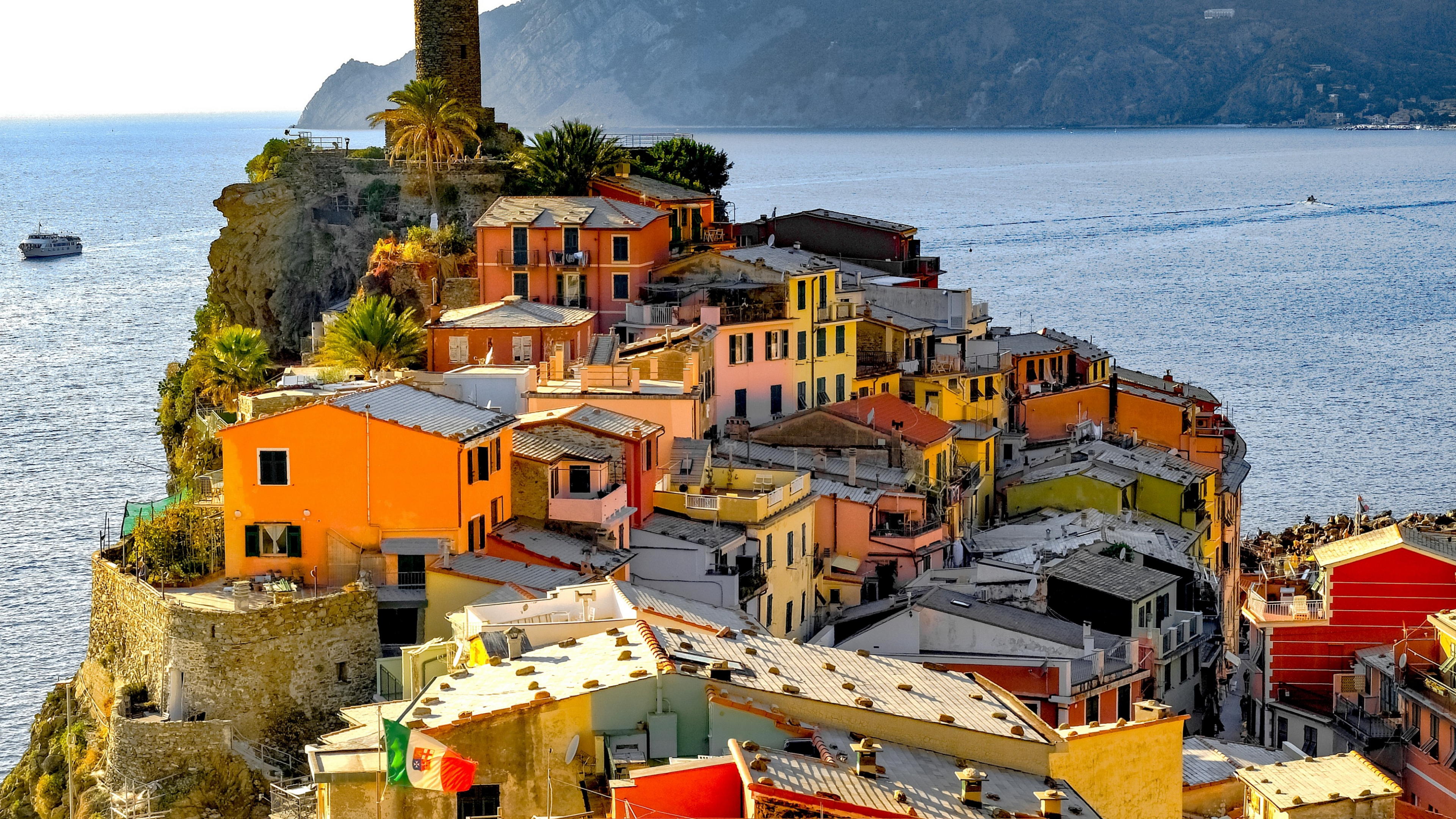 Download 3840x2160 Wallpaper Cinque Terre, Coastal Village ...