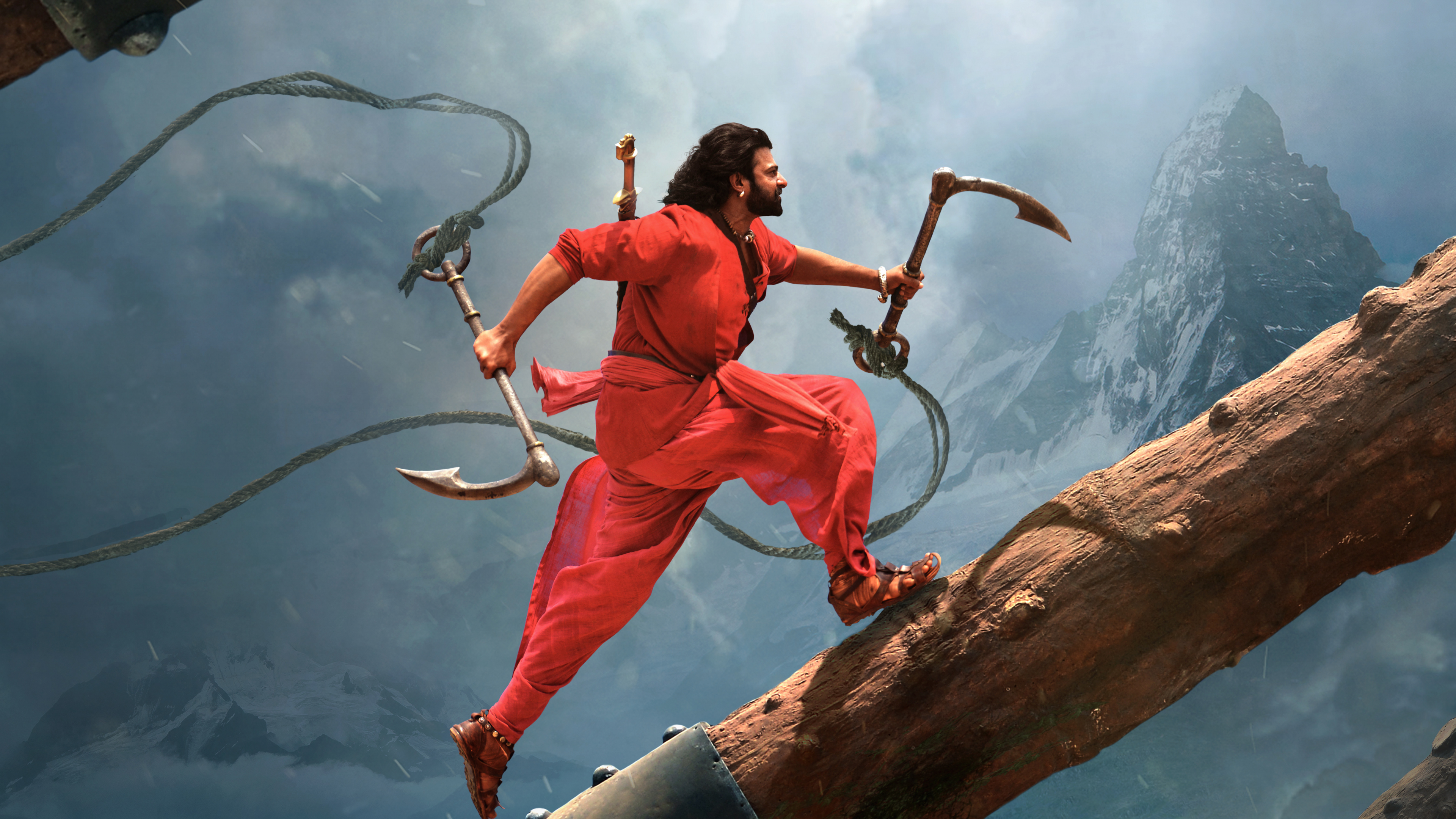 Download 3840x2160 Wallpaper Baahubali 2: The Conclusion, Bollywood Movie,  Prabhas, Run, 4k, 4 K, Uhd 16:9, Widescreen, 3840x2160 Hd Image,  Background, 15422