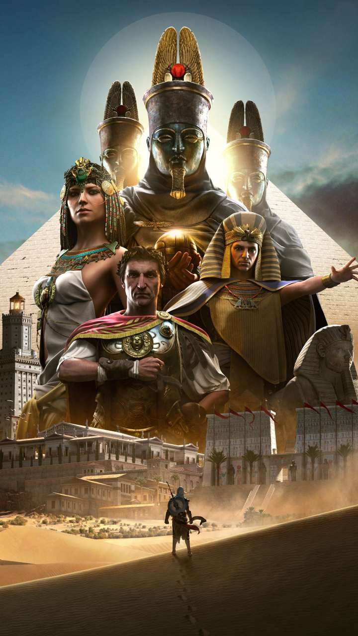 Download 720x1280 Wallpaper Assassin's Creed Origins, Video Game, 5k,  Samsung Galaxy Mini S3, S5, Neo, Alpha, Sony Xperia Compact Z1, Z2, Z3,  Asus Zenfone, 720x1280 Hd Image, Background, 27816