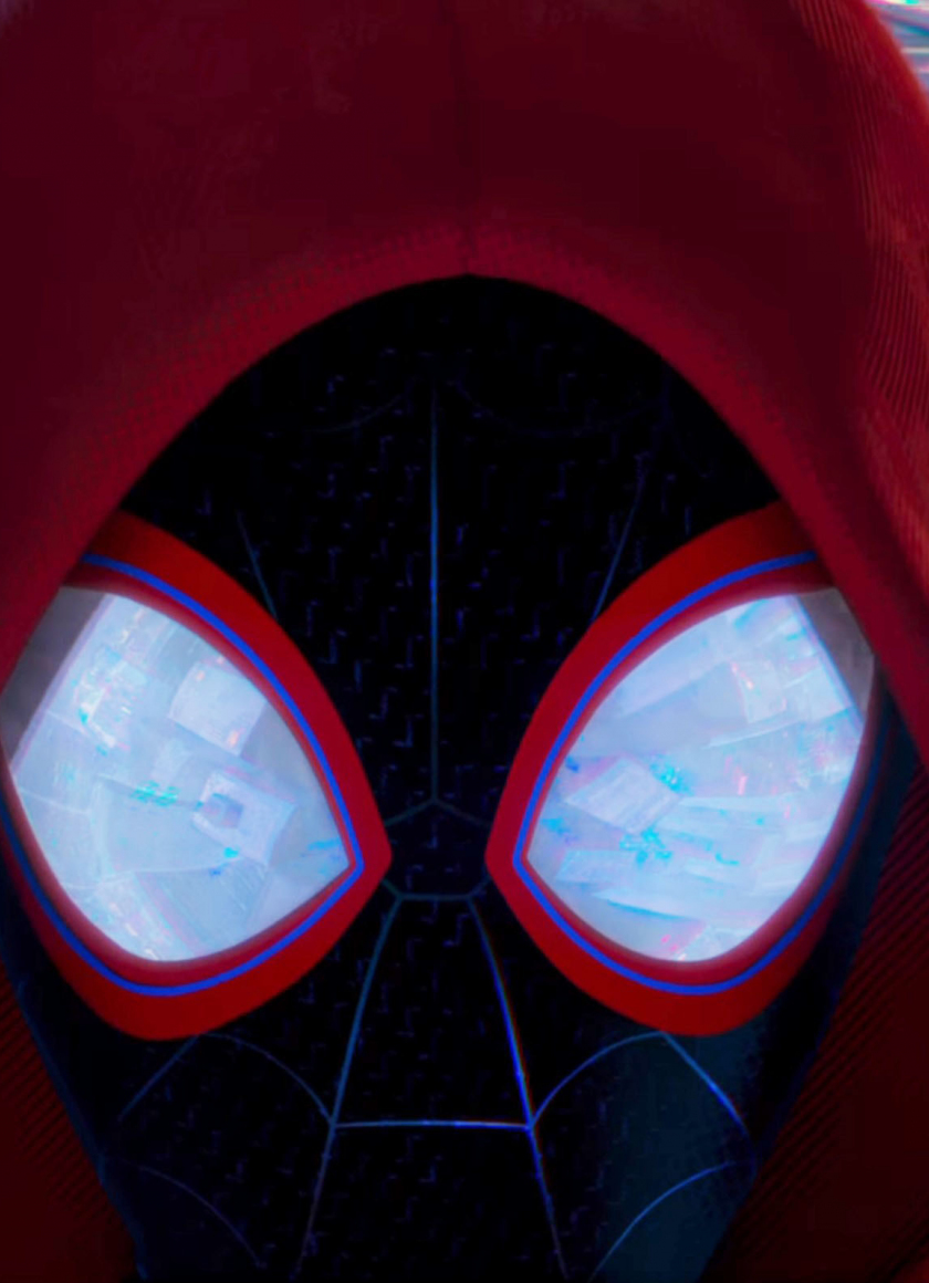 Download 840x1160 Wallpaper Spider Man Into The Spider Verse Movie