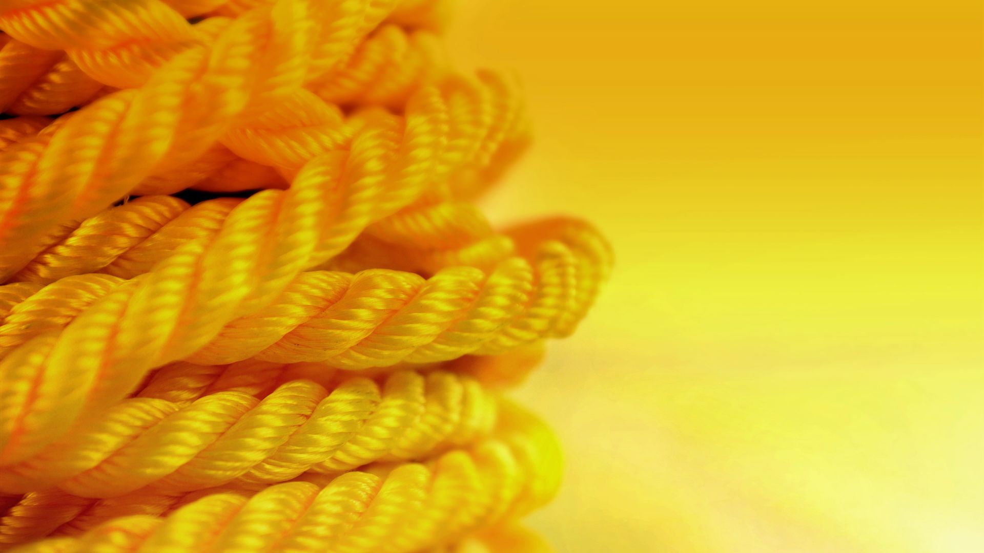 Wallpaper Yellow thread, rope