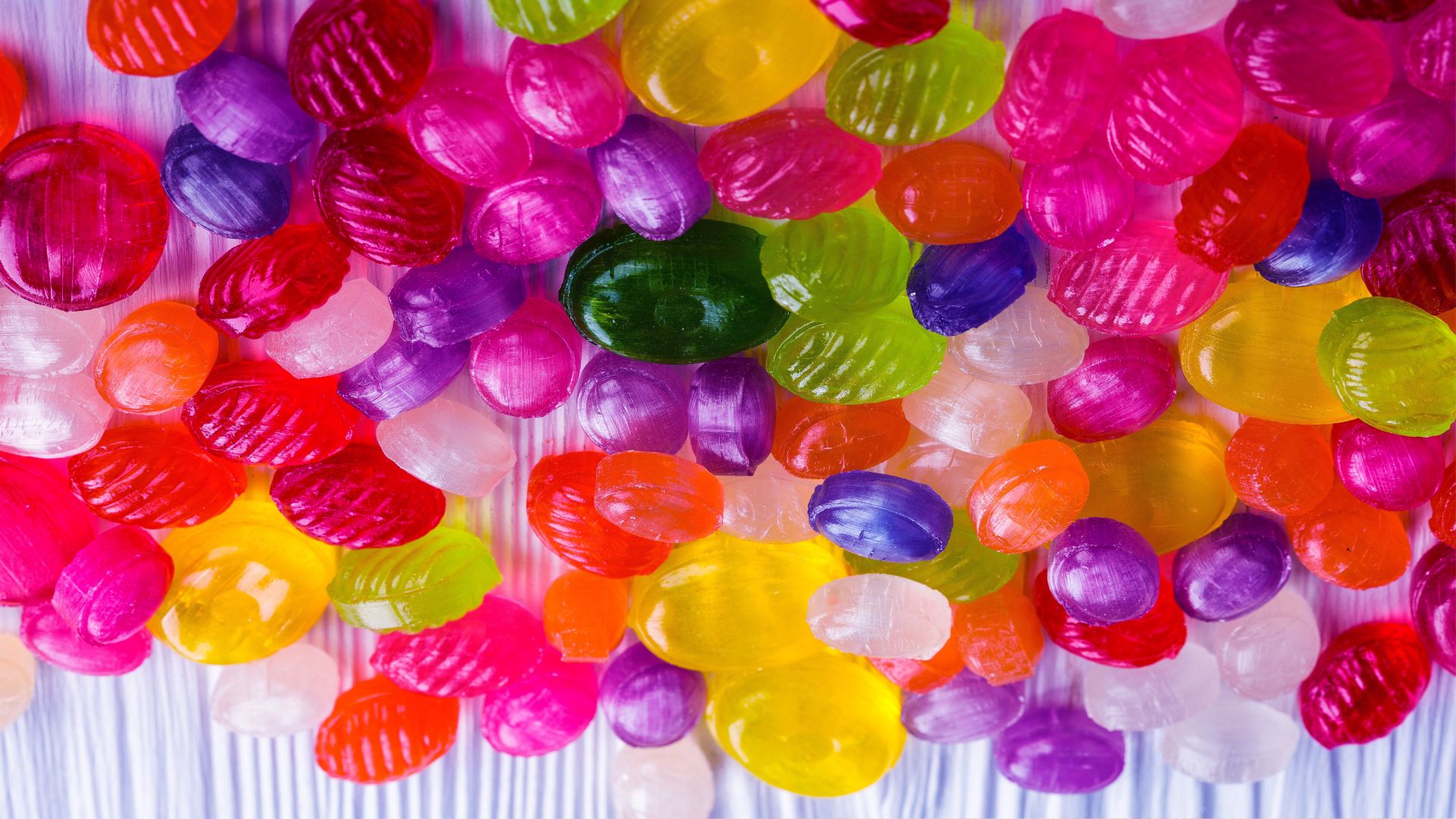 Wallpaper Colorful sweet candy